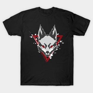 Japanese Fox Art T-Shirt